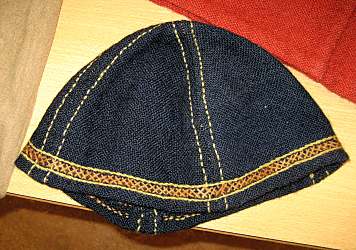 viking caps and gloves