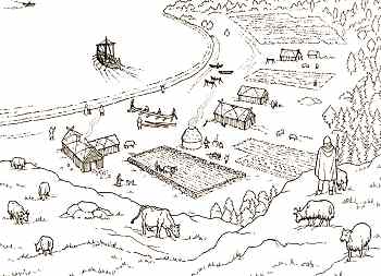 Hurstwic Farms And Villages In The Viking Age