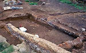 dig site at Reykholt