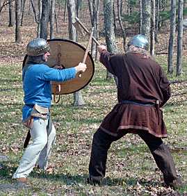 Viking axe fight sequence 1c