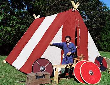 Oseberg tent reproduction