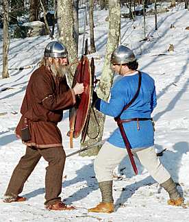 sword and shield technique