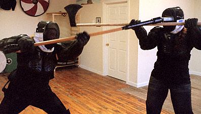 spear sparring