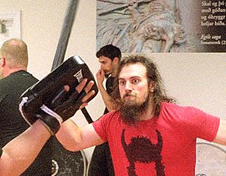 Viking combat workshop cutting drill