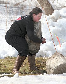 lifting stones