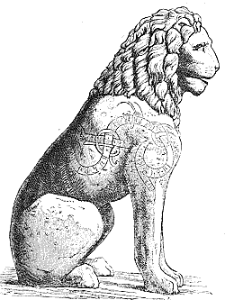 Piraeus lion runic inscription