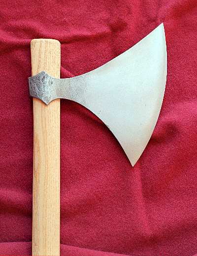 Viking axe head replica