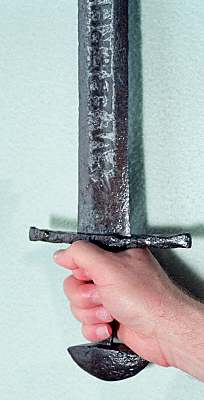 Viking sword grip