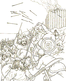 battle sketch
