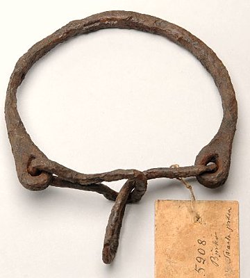 Viking-age slave shackles